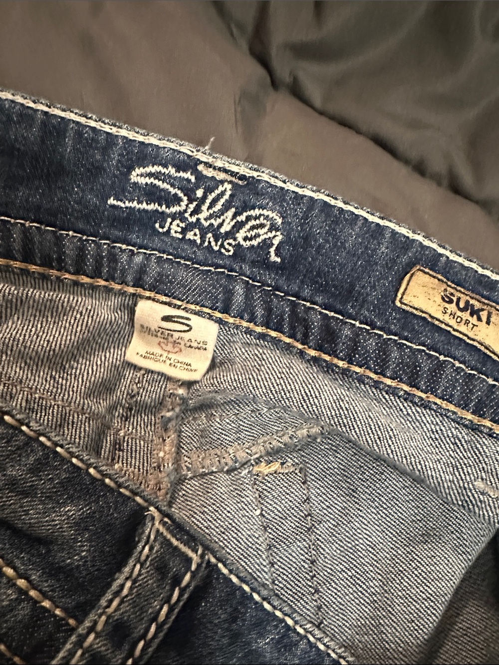 Silver Jeans Blue Denim Jean Shorts - Picture 3 of 4